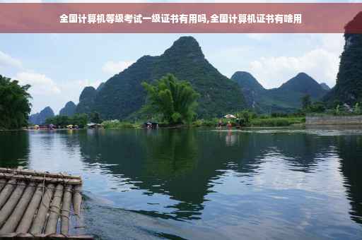 全国计算机等级考试一级证书有用吗,全国计算机证书有啥用