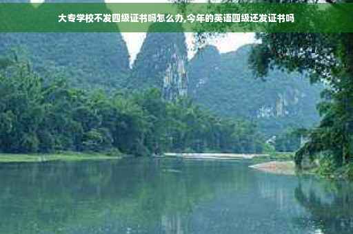 大专学校不发四级证书吗怎么办,今年的英语四级还发证书吗