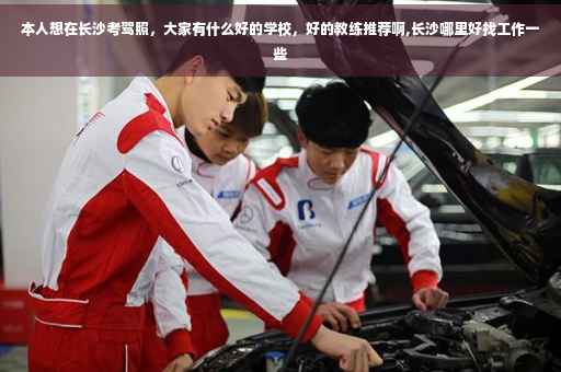 本人想在长沙考驾照,大家有什么好的学校,好的教练推荐啊,长沙哪里好找工作一些 本人想在长沙考驾照,大家有什么好的学校,好的教练推荐啊,长沙哪里好找工作一些