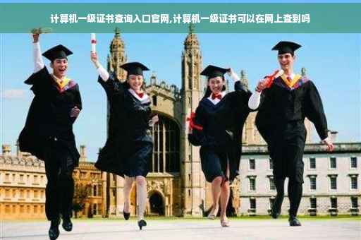 计算机一级证书查询入口官网,计算机一级证书可以在网上查到吗