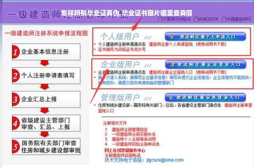 怎样辨别毕业证真伪,毕业证书图片哪里查真假