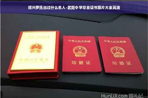 绍兴罗氏出过什么名人-武阳中学毕业证书图片大全高清