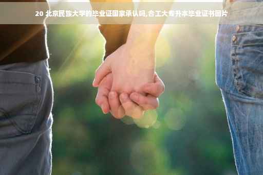 20 北京民族大学的毕业证国家承认吗,合工大专升本毕业证书图片
