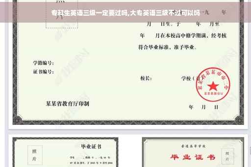 专科生英语三级一定要过吗,大专英语三级不过可以吗