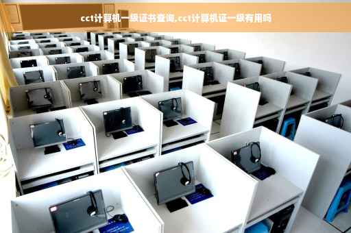 cct计算机一级证书查询,cct计算机证一级有用吗