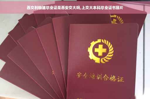 西交利物浦毕业证是西安交大吗,上交大本科毕业证书图片