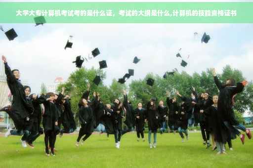 大学大专计算机考试考的是什么证，考试的大纲是什么,计算机的技能资格证书