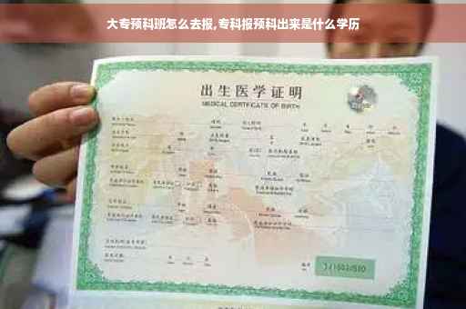 大专预科班怎么去报,专科报预科出来是什么学历