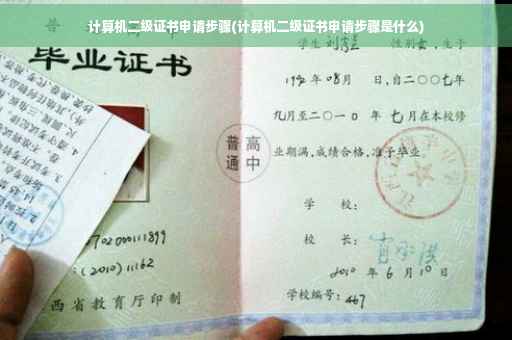 计算机二级证书申请步骤(计算机二级证书申请步骤是什么)