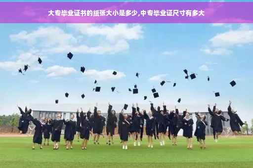 大专毕业证书的纸张大小是多少,中专毕业证尺寸有多大