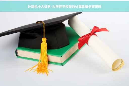 计算机十大证书-大学在学校考的计算机证书有用吗