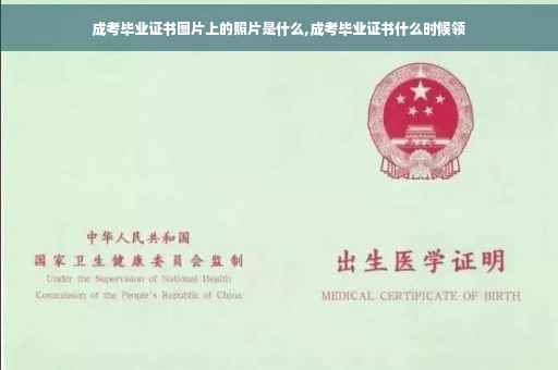 成考毕业证书图片上的照片是什么,成考毕业证书什么时候领