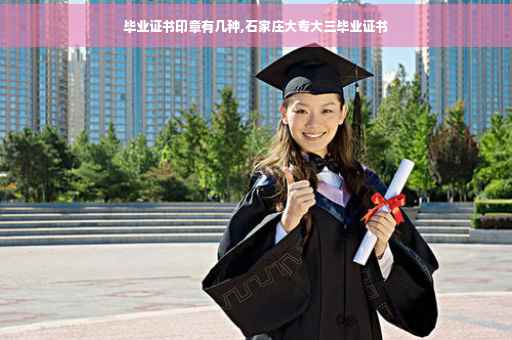 毕业证书印章有几种,石家庄大专大三毕业证书
