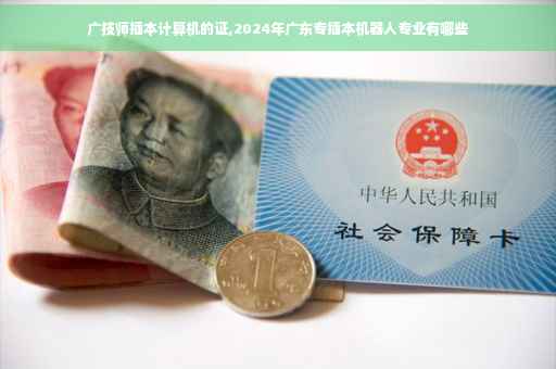 广技师插本计算机的证,2024年广东专插本机器人专业有哪些