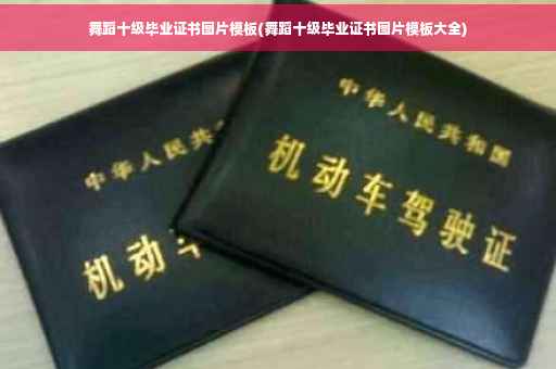 舞蹈十级毕业证书图片模板(舞蹈十级毕业证书图片模板大全)