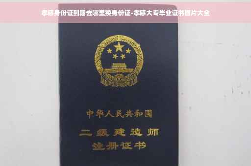 孝感身份证到期去哪里换身份证-孝感大专毕业证书图片大全
