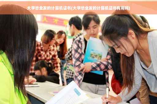大学毕业发的计算机证书(大学毕业发的计算机证书有用吗)