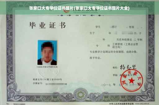 张家口大专学位证书图片(张家口大专学位证书图片大全)