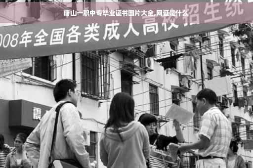 唐山一职中专毕业证书图片大全,网证是什么
