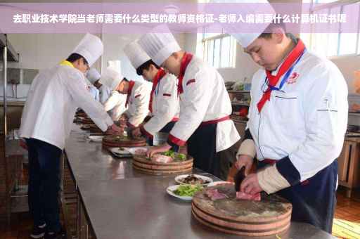 去职业技术学院当老师需要什么类型的教师资格证-老师入编需要什么计算机证书呢