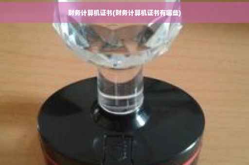 财务计算机证书(财务计算机证书有哪些)