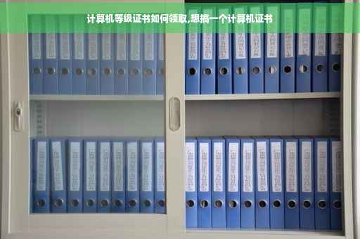 计算机等级证书如何领取,想搞一个计算机证书