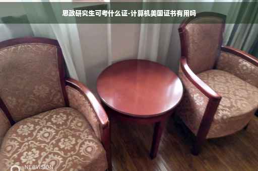思政研究生可考什么证-计算机美国证书有用吗