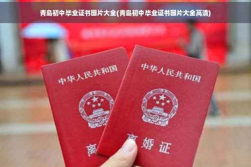 青岛初中毕业证书图片大全(青岛初中毕业证书图片大全高清)