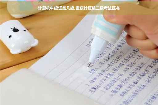 计算机中级证是几级,重庆计算机二级考试证书