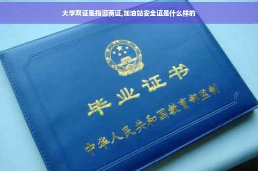大学双证是指哪两证,加油站安全证是什么样的