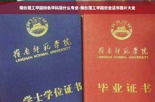 烟台理工学院特色学科是什么专业-烟台理工学院毕业证书图片大全