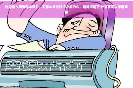 计算机方面有哪些证书，可有从业资格证之类的么，请详细说下,计算机可以考哪些证