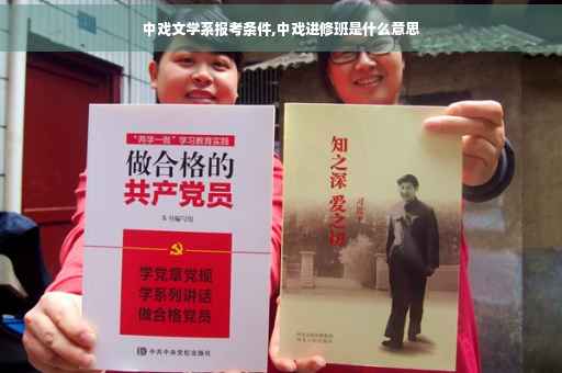 中戏文学系报考条件,中戏进修班是什么意思