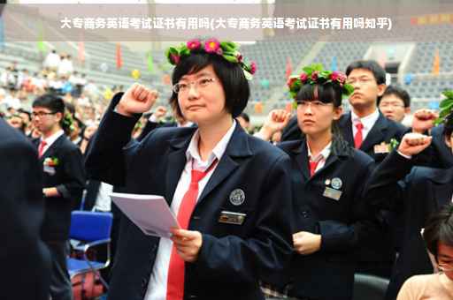 大专商务英语考试证书有用吗(大专商务英语考试证书有用吗知乎)