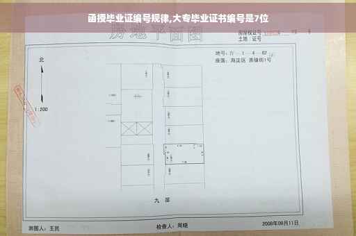 函授毕业证编号规律,大专毕业证书编号是7位