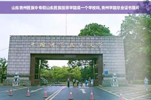 山东青州民族中专和山东民族技师学院是一个学校吗,青州学院毕业证书图片