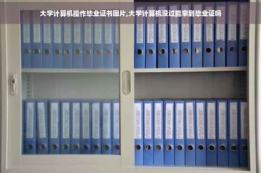 大学计算机操作毕业证书图片,大学计算机没过能拿到毕业证吗