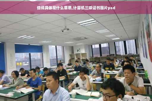 倍频具体是什么意思,计算机三级证书图片psd