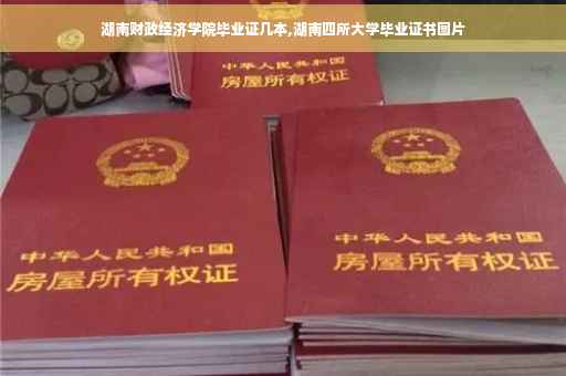 湖南财政经济学院毕业证几本,湖南四所大学毕业证书图片
