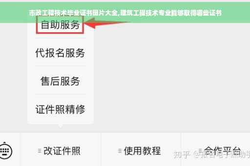 市政工程技术毕业证书图片大全,建筑工程技术专业能够取得哪些证书