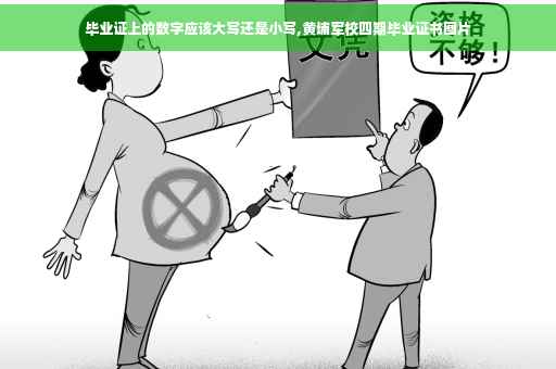 毕业证上的数字应该大写还是小写,黄埔军校四期毕业证书图片
