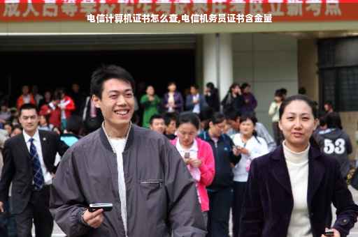 电信计算机证书怎么查,电信机务员证书含金量