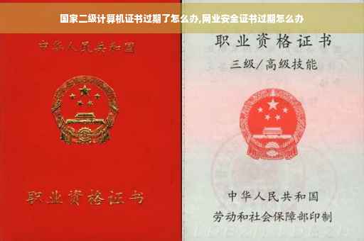 国家二级计算机证书过期了怎么办,网业安全证书过期怎么办