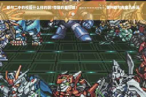 都匀二中的校服什么样的啊?带图的最好哦！~~~~~~~~~~,贵州都匀有哪几所高中
