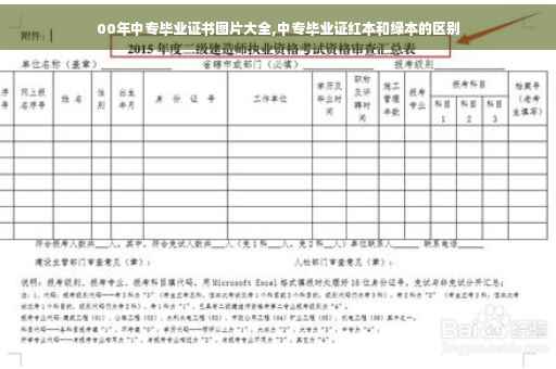 00年中专毕业证书图片大全,中专毕业证红本和绿本的区别 00年中专毕业证书图片大全,中专毕业证红本和绿本的区别