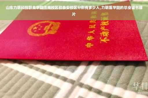 山东力明科技职业学院济南校区和泰安校区分别有多少人,力明医学院的毕业证书图片