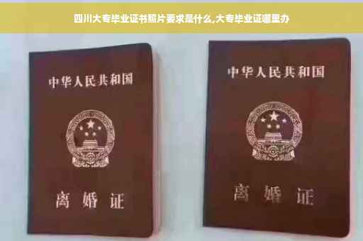 四川大专毕业证书照片要求是什么,大专毕业证哪里办