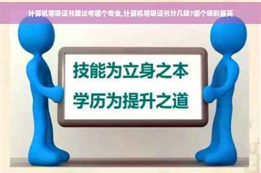 计算机等级证书建议考哪个专业,计算机等级证书分几级?哪个级别最高
