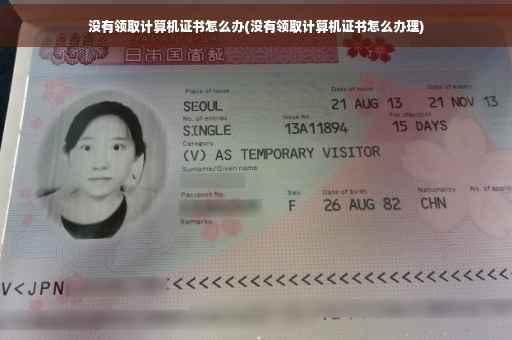 没有领取计算机证书怎么办(没有领取计算机证书怎么办理)