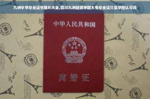 九洲中学毕业证书图片大全,四川九洲技师学院大专毕业证只是学校认可吗